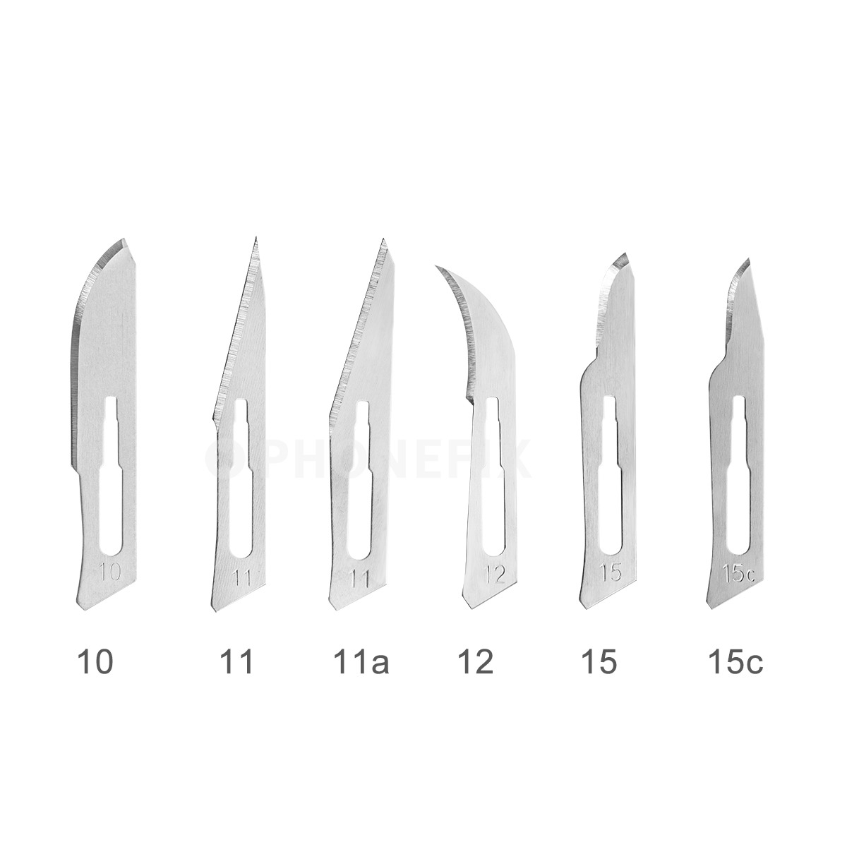 #12 Scalpel Set: #3 Stainless Handle + 10 Sterile #12 Blades - Image 4