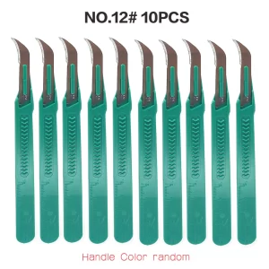 #12 Sterile Disposable Scalpels, Box of 10