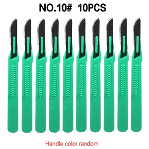 #10 Sterile Disposable Scalpels, Box of 10